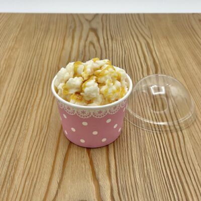Leckere Karamell-Popcorn Wachsmelts